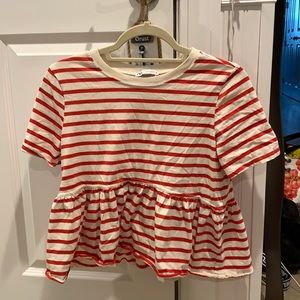 Zara- Striped T shirt